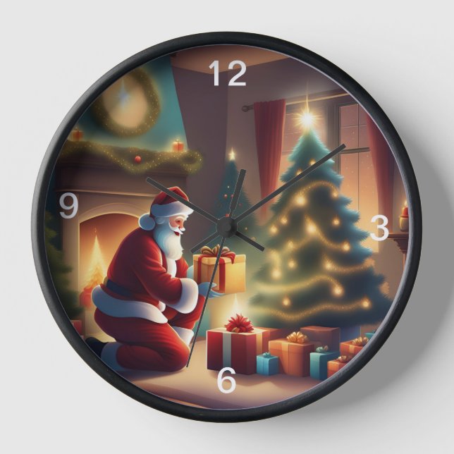 Horloge de Noël (Recto)