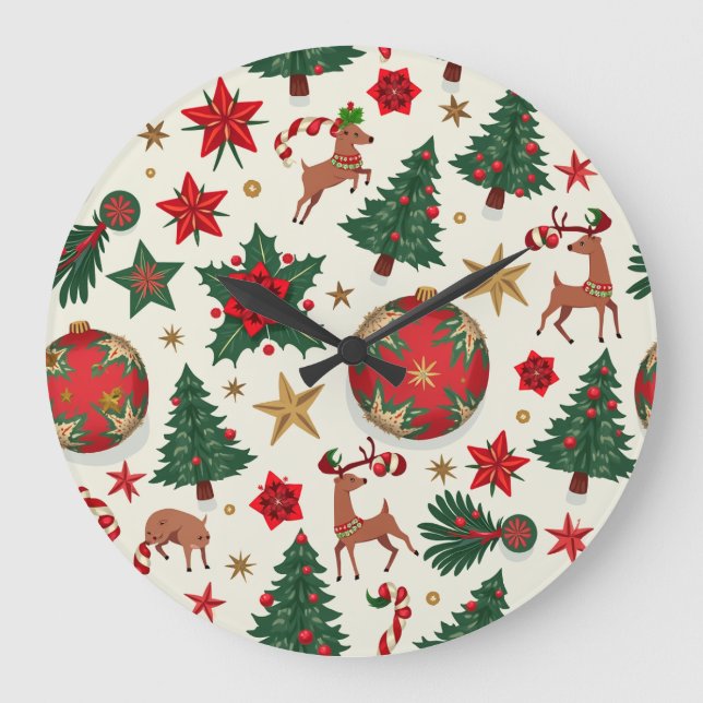horloge de Noël (Recto)