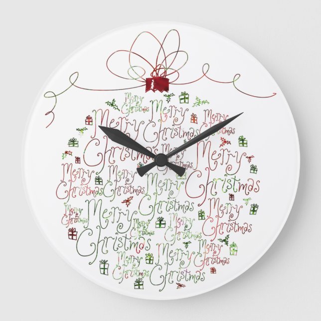 Horloge de Noël (Recto)