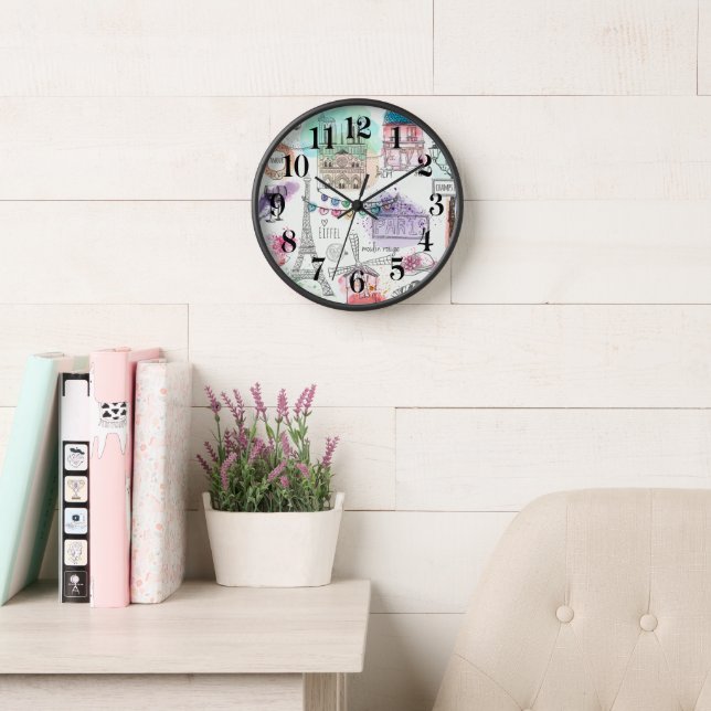 Horloge de Paris (Salle de lecture)