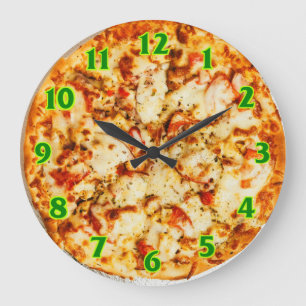 Horloge de pizza