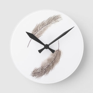 horloge de plume