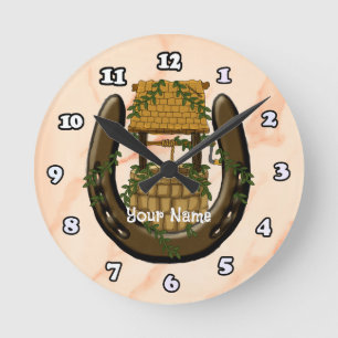 Horloge de puits d'hameçonnage