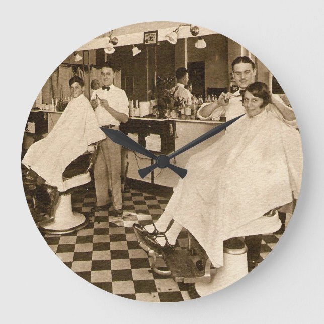 Horloge de raseur-coiffeur (Recto)
