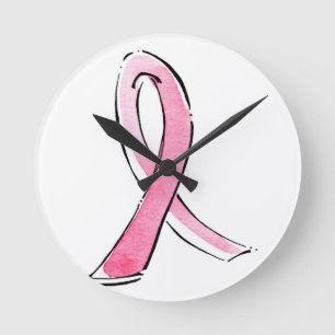 horloge de sensibilisation au cancer du sein