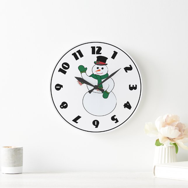 Horloge de Snowman (Créateur téléchargé)