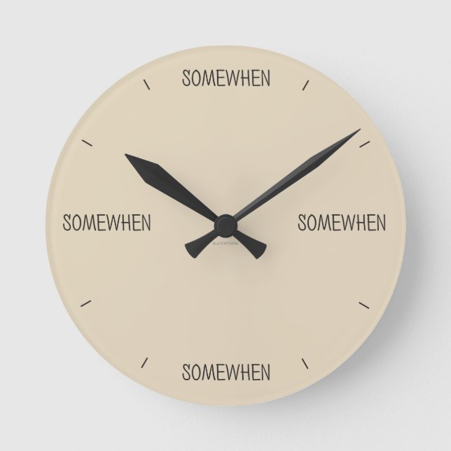 Horloge de Somewhen (dans toute couleur) (Recto)