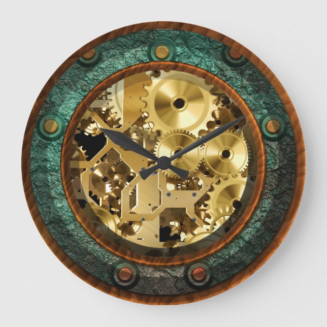 Horloge de Steampunk 1B1 (Recto)