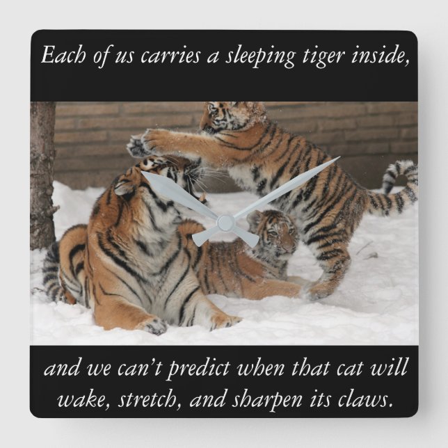 Horloge de tigre (Recto)