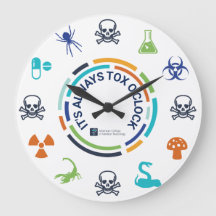 Horloge de tox ACMT - Conception lumineuse