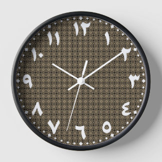 Horloge Décor minimaliste arabe arabe moderne