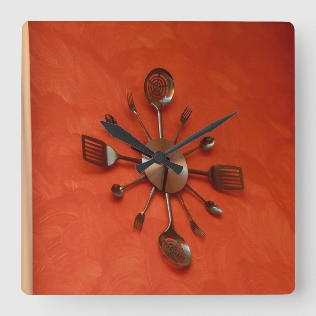 Horloge des cuillères et fourches (Recto)