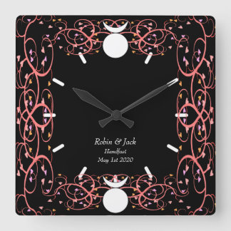 Horloge des Dieux Jumeaux pour les Nouveaux Mariés