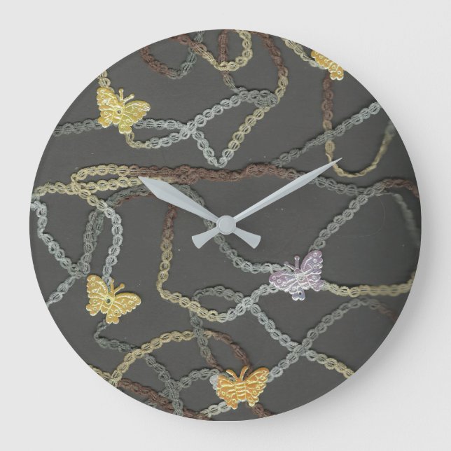 Horloge des papillons flottants (Recto)