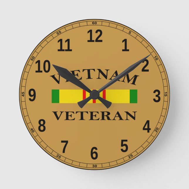 Horloge des vétérans du Vietnam (Recto)
