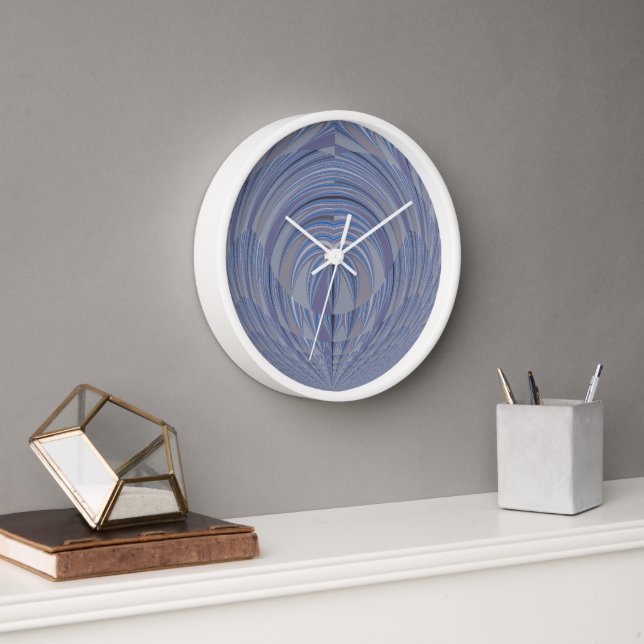 Horloge Design sans couture du grand coeur (Bureau)