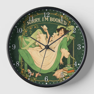 Horloge Désolé, je suis pris