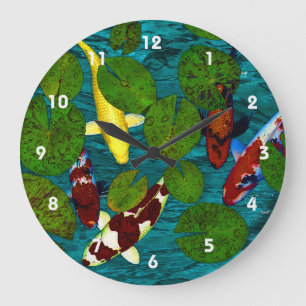 Horloge d'ÉTANG de KOI