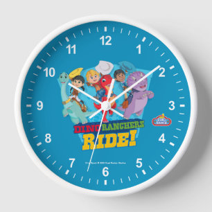 Horloge Dino Ranch   Les Ranchers Ride !