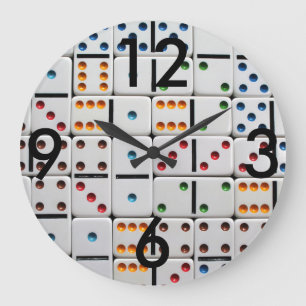Horloge Dominos