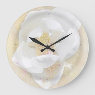 Horloge douce de magnolia du sud