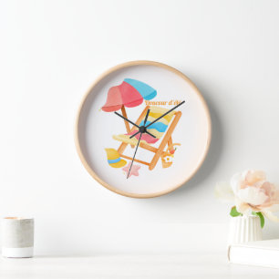 Horloge Douceur d'été