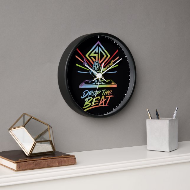 Horloge Drop the Beat : DJ Scooby-Doo (Bureau)