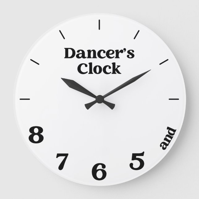 Horloge du danseur (Recto)