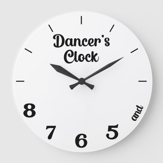 Horloge du danseur (Recto)
