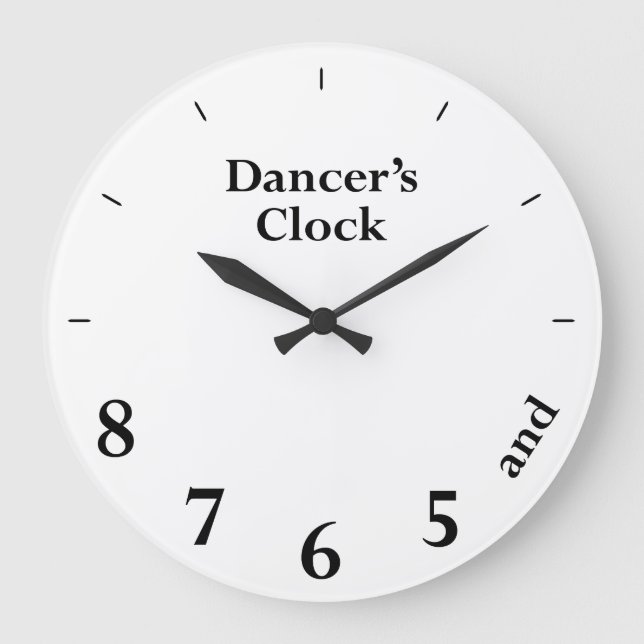 Horloge du danseur (Recto)