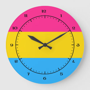Horloge du drapeau de la transexualité