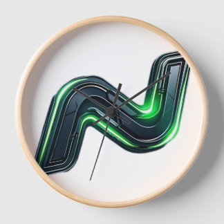 horloge du logo Nova