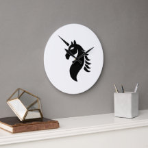Horloge du logo Unicorne