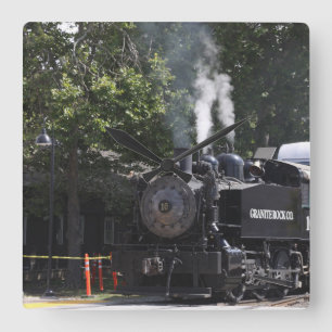 Horloge du moteur du train de vapeur