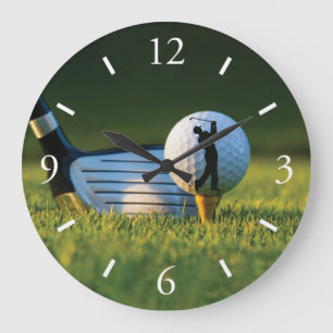 Horloge du mur de golf