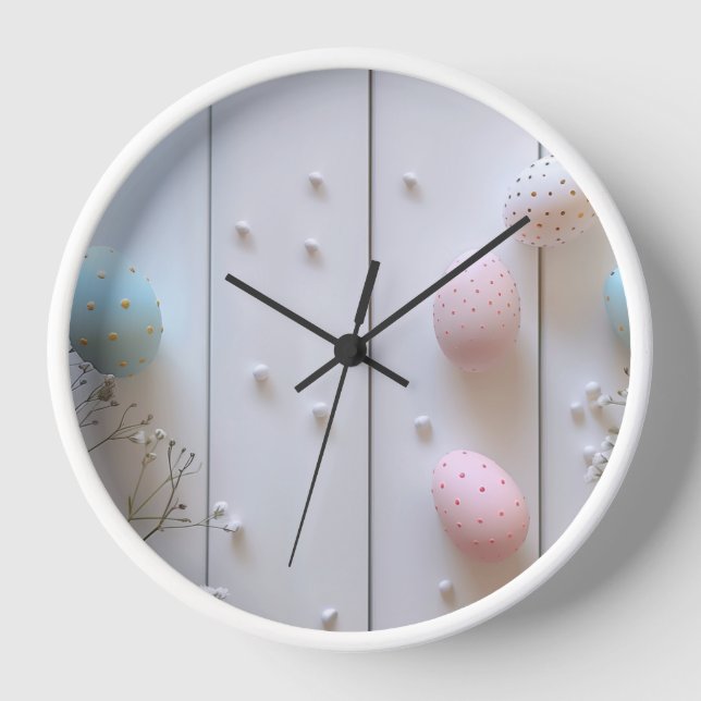 Horloge du mur de Pâques du printemps (Recto)