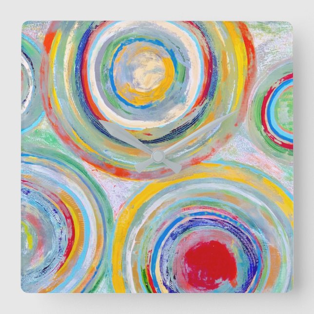 Horloge du mur de rotation (Recto)