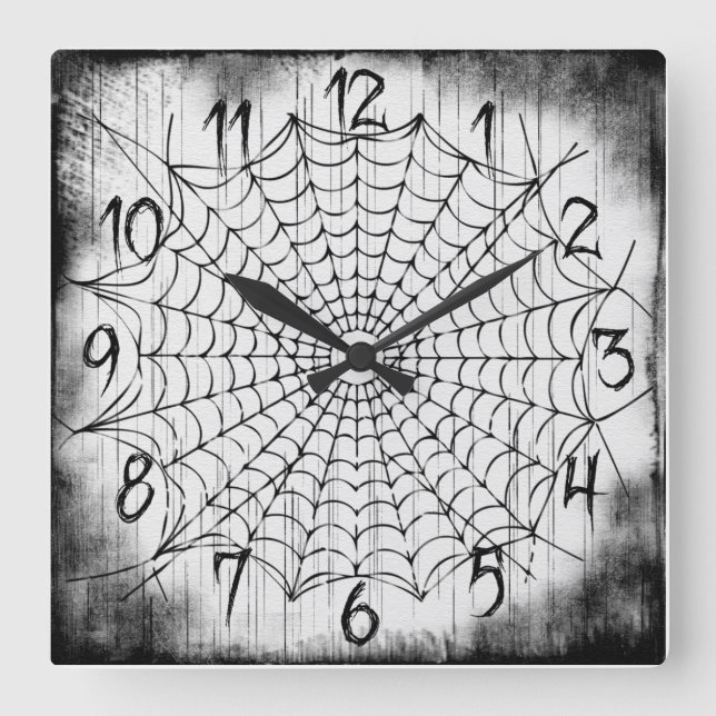 Horloge du mur Web Spider (Recto)