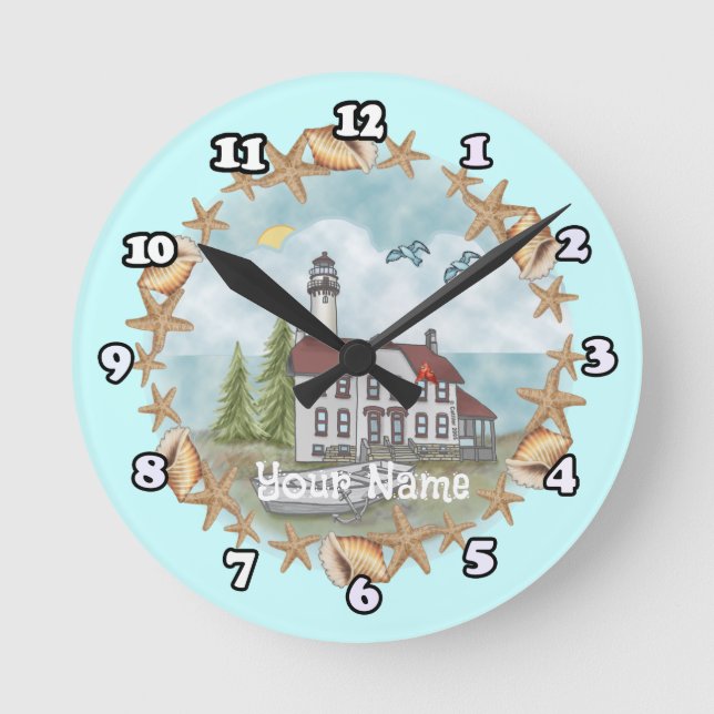 Horloge du phare Illinois Shells (Recto)