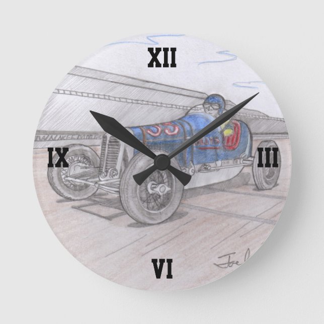 Horloge du RACER DE LA PISTE (Recto)