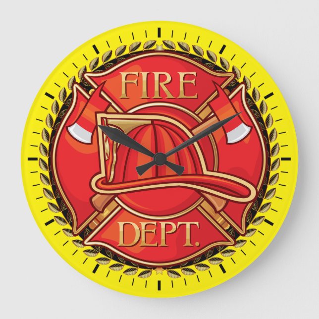 Horloge du service d'incendie (Recto)