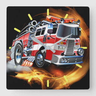 Horloge du service d'incendie