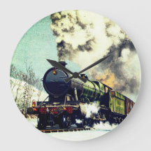 Horloge du train à vapeur