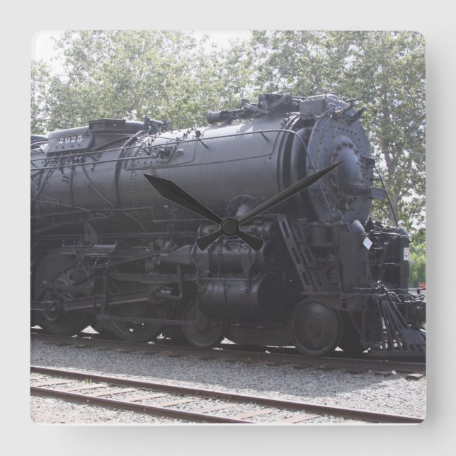 Horloge du train du moteur à vapeur (Recto)