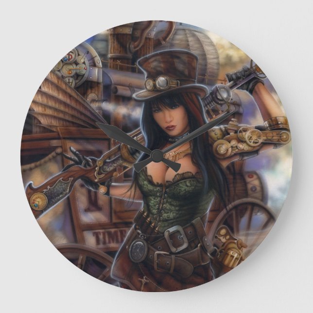 Horloge du voyageur du temps Steampunk ! (Recto)