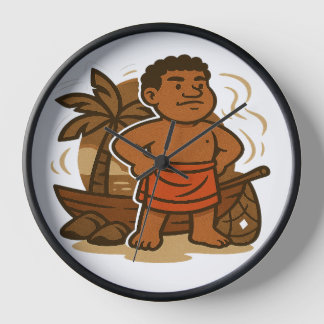 Horloge Dumi Island Guardian Clock