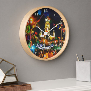 Horloge Eglise de Guadalupe Dia de Los Muertos PV-190130