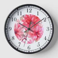 Elégante Aquarelle rose Floral élégant chic