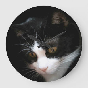 Horloge Elsa by Chat' ventures Große Wanduhr