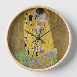 Horloge Embrasse éternelle - Le baiser de Gustav Klimt